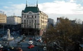 Belgrado. Albergo Moskva nel cuore della cittÃ .De Agostini Picture Library/G. Berengo