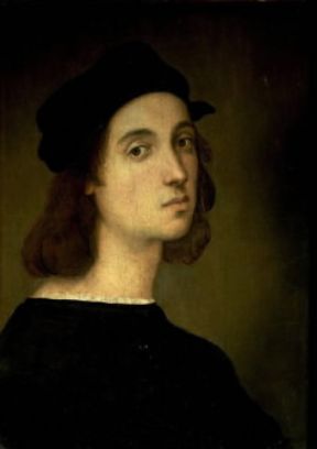 Raffaello Sanzio. Autoritratto (Firenze, Uffizi).De Agostini Picture Library/A. Dagli Orti