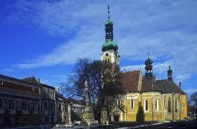 Ungheria. Veduta del centro di Koszeg.De Agostini Picture Library/C. Sappa