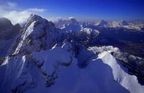 Dolomiti . Gruppo del Cristallo (3216 m).De Agostini Picture Library/M. Bertinetti