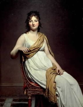 Jacques-Louis David . Ritratto di Madame Henriette de Verninac (Parigi, Louvre).Parigi R. M. N.