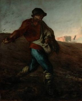 Jean-FranÃ§ois Millet. Il seminatore (Boston, Museum of Fine Arts).Boston, Museum of Fine Arts