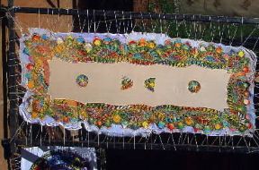 Paraguay . Il delicato merletto nanduti.De Agostini Picture Library/G. Kiner