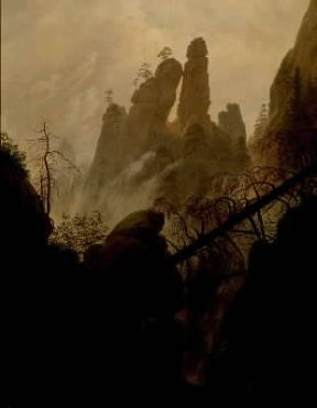 Romanticismo. Gola montana di C. D. Friedrich (Vienna, Kunsthistorisches Museum).Vienna, Kunsthistorisches Museum