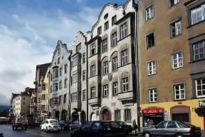 Innsbruck. Scorcio della Inn-Strasse.De Agostini Picture Library/G. Carfagna