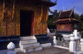 Laos. Il Vat Chieng T'ong, nella storica residenza reale di Luang-Prabang.De Agostini Picture Library/C. Sappa