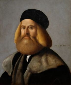 Marco Basaiti. Ritratto di gentiluomo (Bergamo, Accademia Carrara).De Agostini Picture Library / G. Dagli Orti