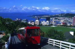Nuova Zelanda . La funicolare di Wellington.De Agostini Picture Library/G. SioÃ«n