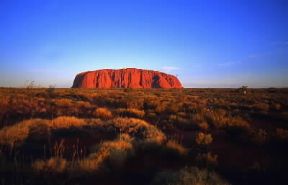 Oceania . Un suggestivo paesaggio australiano.De Agostini Picture Library/G. SioÃ«n