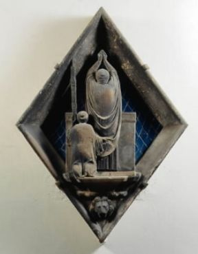 Alberto Arnoldi. l'Eucarestia , formella realizzata per il campanile di S. Maria del Fiore (Firenze, Museo dell'Opera del Duomo).De Agostini Picture Library/N. Grifoni