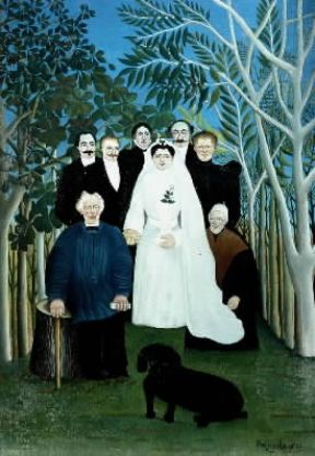 Henri Rousseau, detto il Doganiere. Le nozze (Parigi, MusÃ©e d'Orsay).De Agostini Picture Library / A. Dagli Orti