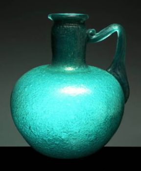 Murano. Arte vetraria di Murano del sec. XIX. Brocca in vetro puligoso (1928; Murano, Collezione Venini).De Agostini Picture Library / A. Dagli Orti