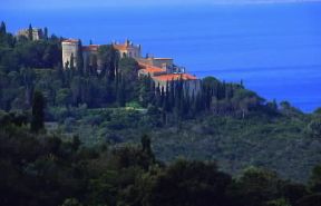 Toscana. Veduta del Monte Argentario (Grosseto).De Agostini Picture Library/G. Veggi