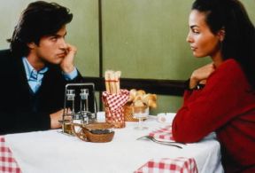 Michelangelo Antonioni. Una scena tratta dal film Al di lÃ  delle nuvole, interpretato da F. Ardant, C. Caselli, V. Perez e Kim Rossi Stuart; regia di M. Antonioni e W. Wenders.De Agostini Picture Library