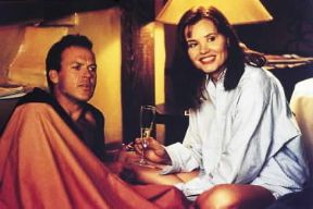 Geena Davis interprete del film Ciao Giulia sono Kevin di R. Underwood.De Agostini Picture Library