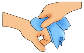 Punture di insetti. Applicazione di ghiaccio. Punture di insetti. Dopo aver disinfettato la puntura si può applicare localmente del ghiaccio e dell'ammoniaca o un prodotto specifico.