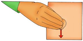 Disinfezione della zona di iniezione. L'iniezione. Passare sulla zona scelta per l'iniezione con un batuffolo di cotone imbevuto di disinfettante.