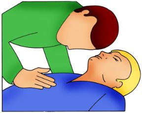 Intervento in caso di shock scompensato. Shock scompensato. Se l'infortunato non è cosciente, ma sono presenti il respiro e una valida circolazione, mettetelo nella posizione laterale di sicurezza.