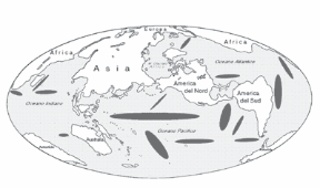 Figura 2.1.1 I giacimenti di noduli polimetallici