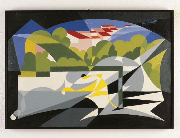 Tennis e paesaggio, Giacomo Balla L'Italia fu uno dei primi Paesi in cui il tennis venne introdotto: nel 1878 infatti era già sorto un club tennistico a Bordighera, il cui esempio venne ben presto seguito da altre città, quali Roma, Torino, Viareggio, Genova ecc. Nel 1894 venne fondata l'Associazione Italiana Lawn Tennis (con la disputa del primo campionato italiano), divenuta Federazione Italiana Tennis (FIT) con sede a Milano. Nel 1913 venne fondata la Federazione Internazionale.