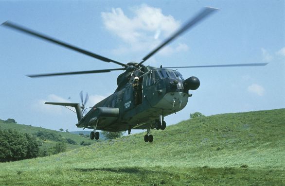 Elicottero Agusta-Sikorsky HH-3F in fase di atterraggio Per il raggiungimento dei loro compiti, le Forze Armate dispongono di infrastrutture (caserme, depositi, basi navali, poligoni di tiro, aree addestrative ecc.) e di armamenti, mezzi, materiali, quadrupedi.