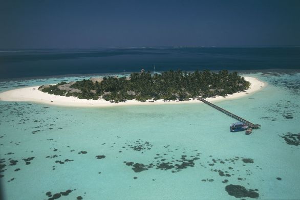 Atollo di Ari, Maldive Maldive, atollo di Ari, isola di Vakarufalhi.
© De Agostini Picture Library.
