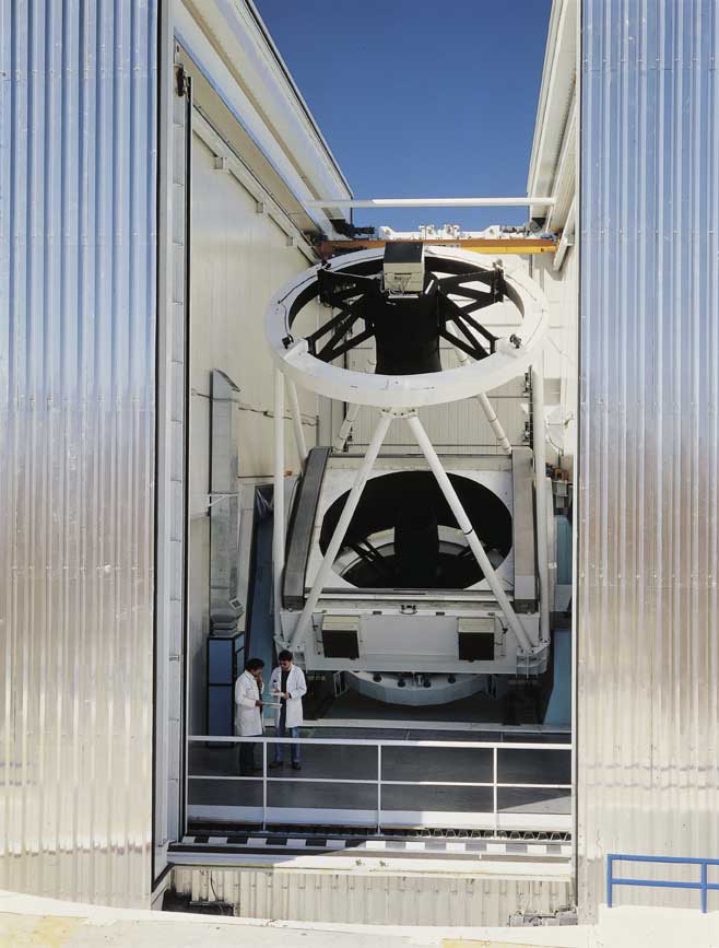 Osservatorio dell'ESO Osservatorio dell'ESO (European Southern Observatory). Telescopio NTT (New Tecnology Telescope), Cile.
© De Agostini Picture Library