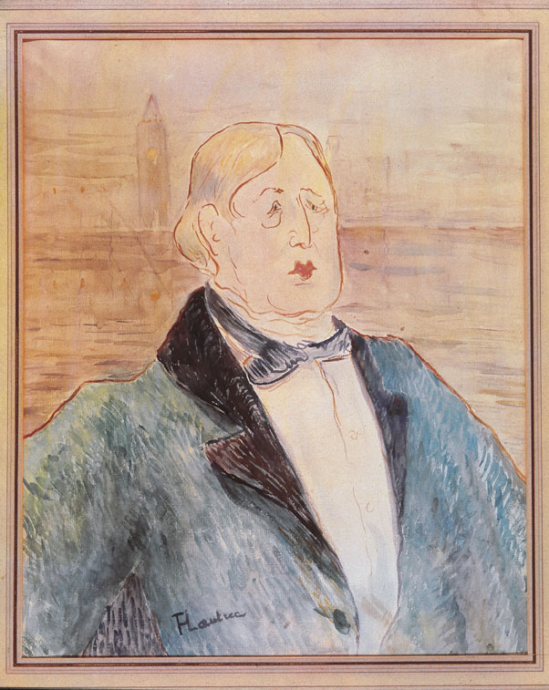 Un ritratto dell'artista realizzato da Henri De Toulouse Lautrec Proprio all'apice della popolarità l'artista fu coinvolto in uno scandalo, dovuto a un processo e alla successiva condanna a due anni di prigione per pratiche omosessuali.