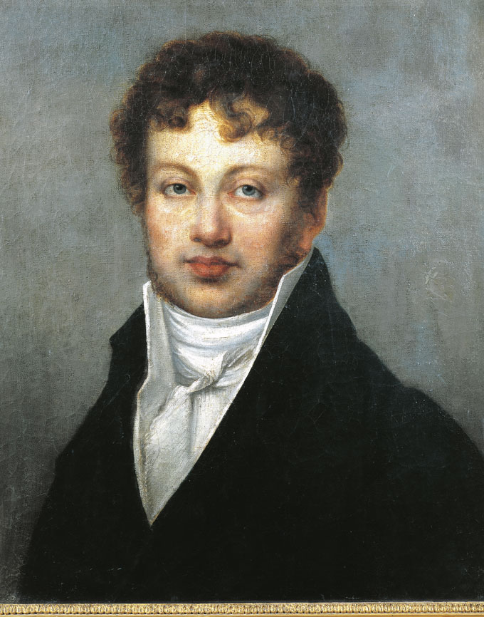 André-Marie Ampère (Lione 1775-Marsiglia 1836) Fisico e matematico francese (Lione 1775-Marsiglia 1836). Il suo contributo fondamentale allo sviluppo della scienza moderna consiste nell'aver collegato le precedenti esperienze di A. Volta e Ch.-A. Coulomb sull'elettricità a quelle di H. Ch. Örsted sull'influenza della corrente elettrica sopra un ago magnetico, fondendole in un'unica teoria basata sulla nozione di identità tra forze magnetiche ed elettriche e sulla concezione dell'esistenza di “correnti particellari” nei magneti. Introdusse quindi il concetto di corrente elettrica attribuendole una direzione e un verso (regola dell'uomo di Ampère).