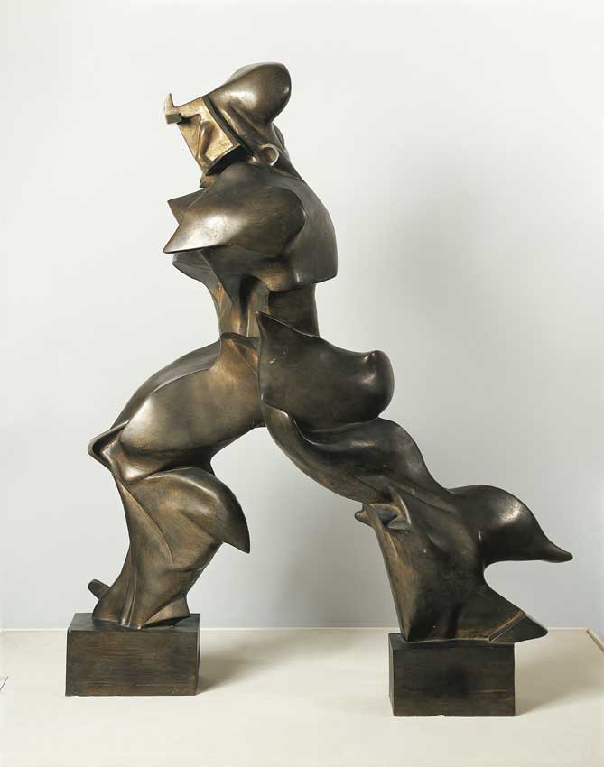 Forme uniche nella continuità dello spazio, Umberto Boccioni Forme uniche nella continuità dello spazio, Umberto Boccioni, 1913. Bronzo.
De Agostini Picture Library
