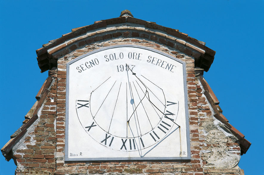 Meridiana a Pomaro Meridiana a Pomaro, Emilia Romagna.
© De Agostini Picture Library.