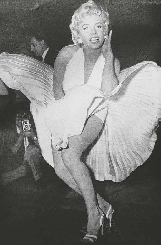 Marilyn Monroe, 'Quando la moglie è in vacanza' Marilyn Monroe sul set del film 