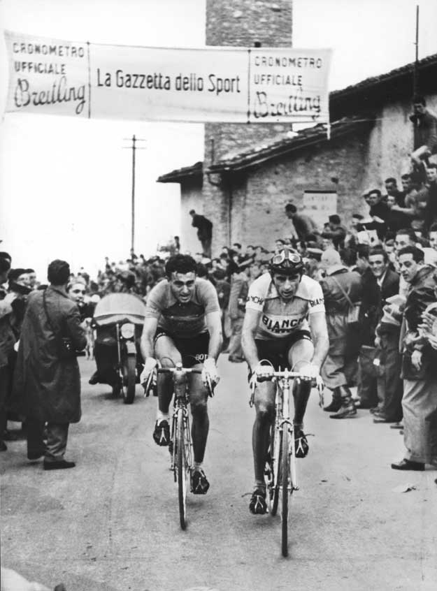 Fausto Coppi e Louis Bobet Fausto Coppi (1919-1960) e Louis (
