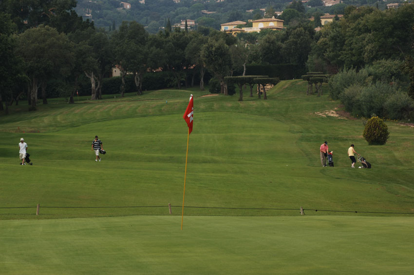 Il green del Sainte Maxime Beauvallon Golf Club Il green del Sainte Maxime Beauvallon Golf Club, dintorni di Sainte Maxime, Costa Azzurra, Provenza, Francia.
© De Agostini Picture Library.