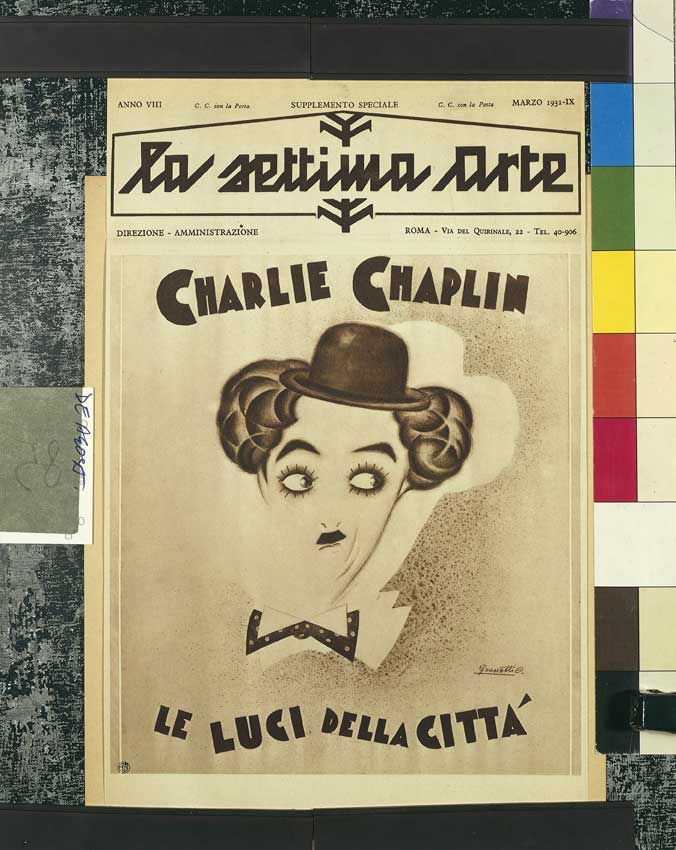 Luci della città, Locandina Locandina del film 