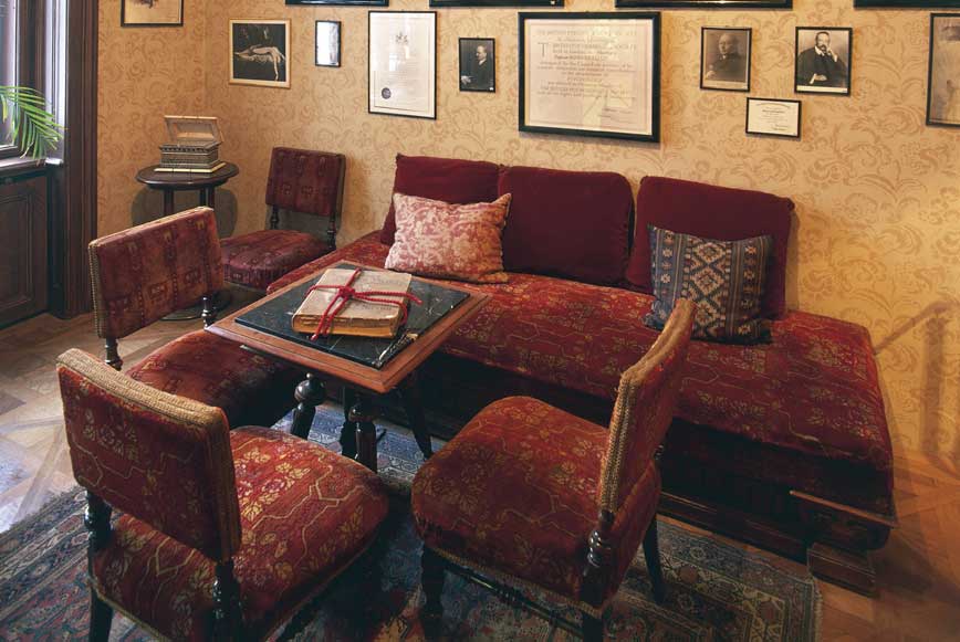Casa museo di Sigmund Freud Casa museo di Sigmund Freud a Vienna.
De Agostini Picture Library