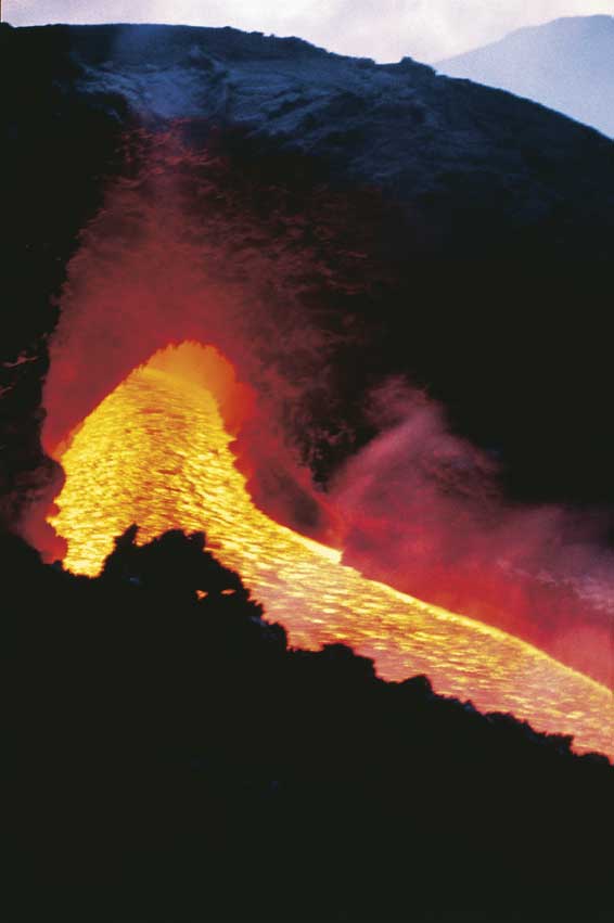 Etna, eruzione 1983 L'Etna (Sicilia), eruzione del 1983.
© De Agostini Picture Library