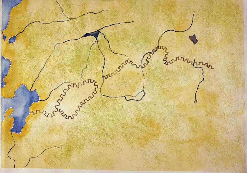 Pianta della Muraglia La Muraglia si estende per 6000 km attraverso tutta la Cina. Se si unissero le parti a tutt'oggi rimaste in piedi collegherebbero New York con Los Angeles.