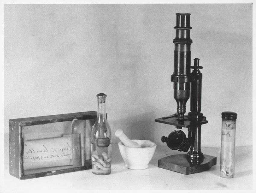 Strumenti scientifici appartenuti a Pasteur e da lui utilizzati nelle ricerche sulle malattie Tutte le grandi scoperte dello scienziato francese vennero realizzate affrontando i problemi che affliggevano la società dell'Ottocento, non solo in campo medico ma anche in campo agricolo, agroindustriale e veterinario.